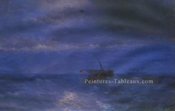 Caucase de la mer 1899 IBI paysage marin Bateau Ivan Aivazovsky Peinture à l'huile